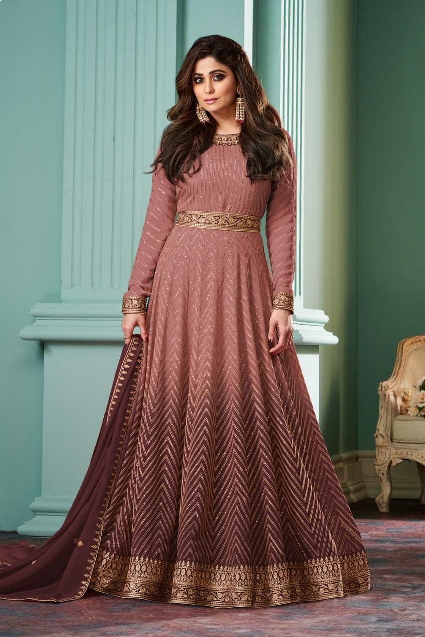 Latest bollywood gown designs best sale